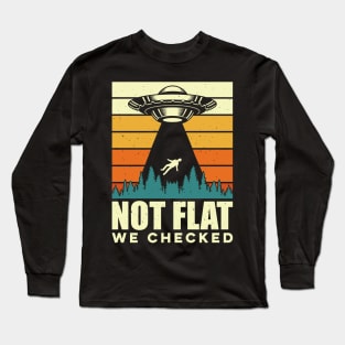 Not Flat we check Long Sleeve T-Shirt